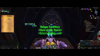 A colorful key quest walk through