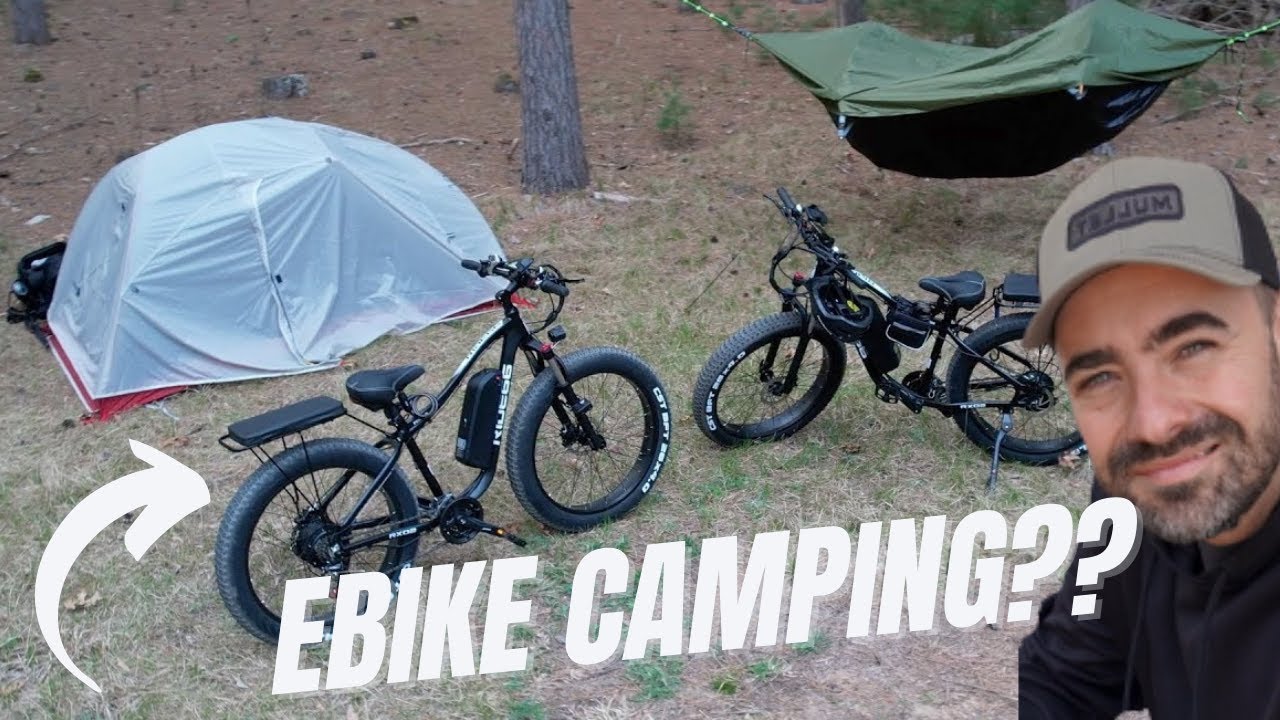 We Go Camping But On Electric Bikes (RX02)! YouTube