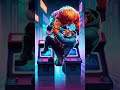 Lion and Tiger Arcade Fight Challenge