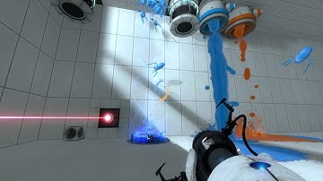 Portal 2 Custom Map - Destroy The Turrets