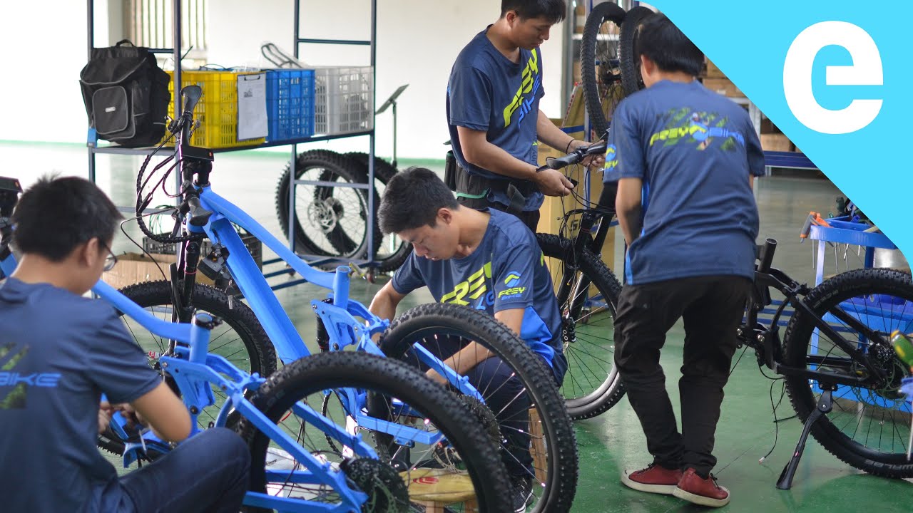 FREY factory tour & ride: How e-bikes are made