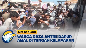 Bantuan Dihentikan, Krisis Pangan di Gaza Memburuk - [Metro Siang]