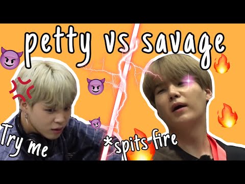 Yoonmin can’t go a day without fighting | Petty mochi vs Savage king, who wins?