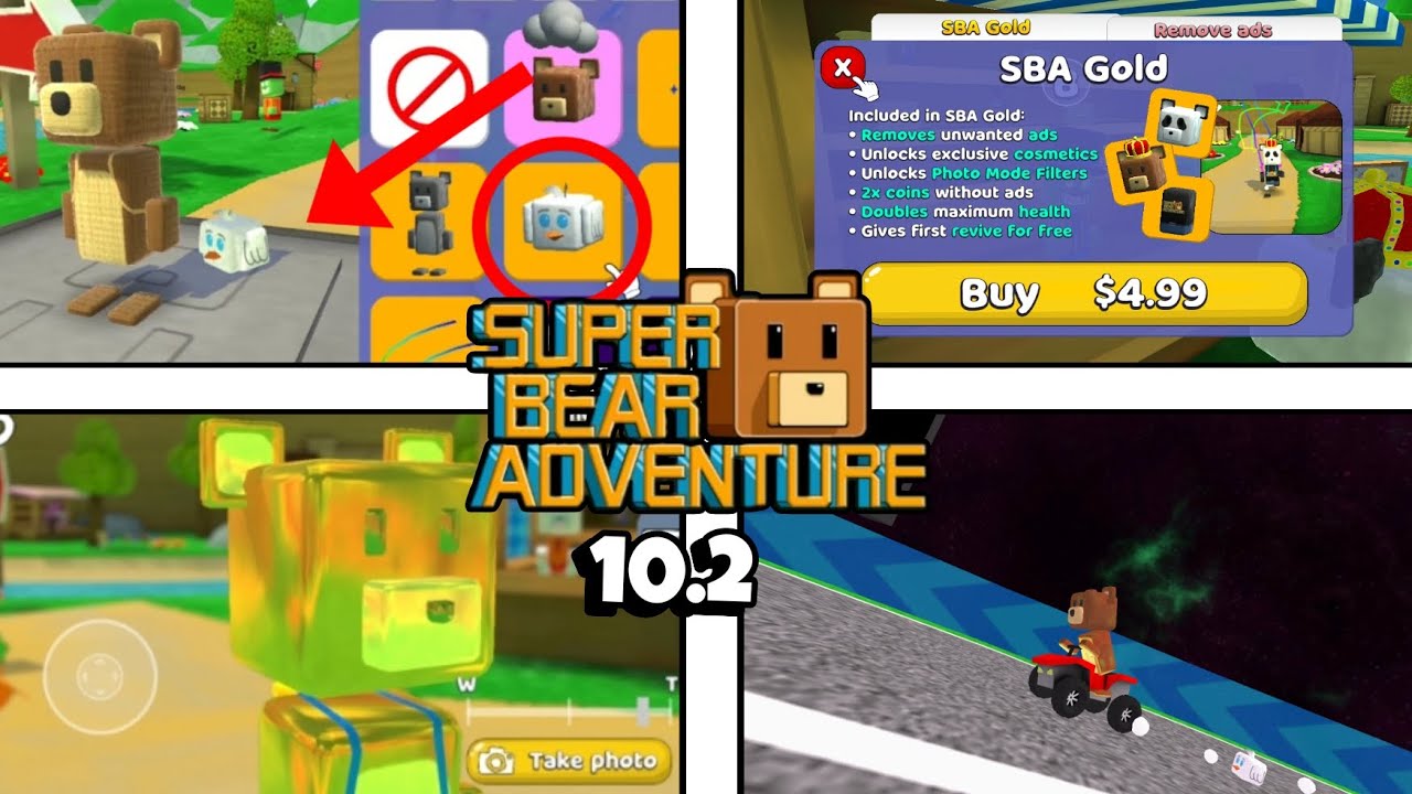 NEW UPDATE 10.2.1 Super Bear Adventure Gameplay Walkthrough 