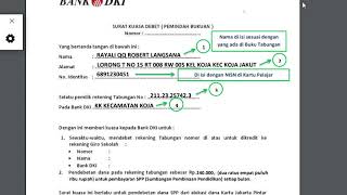 TUTORIAL PENGISIAN SURAT KUASA KJP