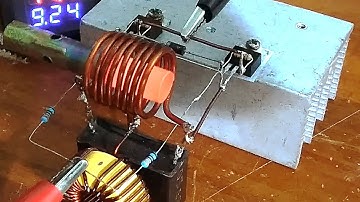 Induction heating - High frequency heating - Electronic circuit for metal heating