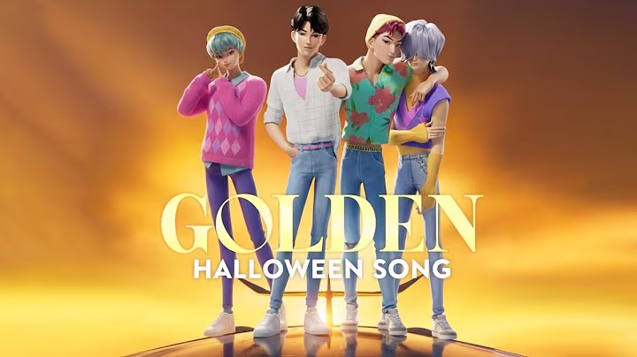 Halloween Golden Song (Kpop Demon Hunters) Animated Music Video | Dj GG
