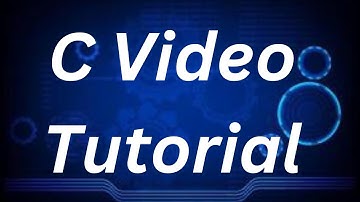 C Video Tutorial 8: Local variables, Global variables and Functions