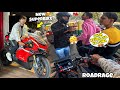 Roadrage with chaprii boy hath kesa lagaya tuna new superbike ducati v4s