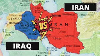 Iran-Iraq Conflict Explained on Maps