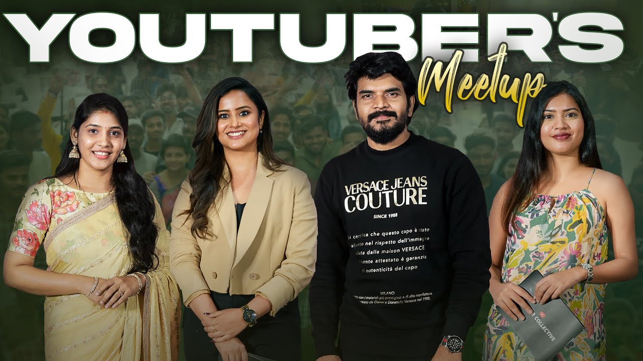 Vlog - YouTube Creator Collective Meetup Hyderabad || PrasadLifestyle
