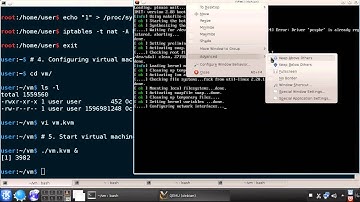 KVM virtualization part 2/3 - create virtual NAT networking