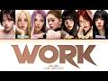 Billlie WORK Lyrics Color Coded Lyrics 