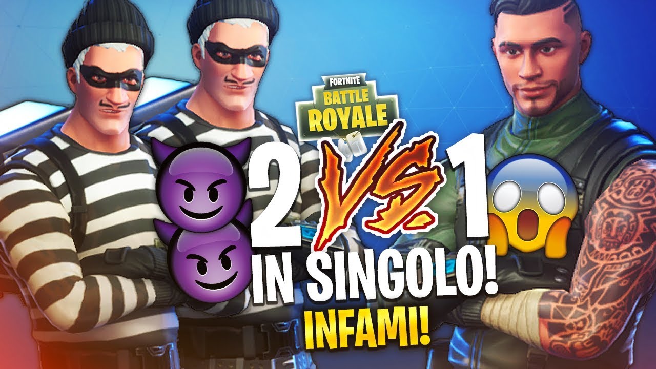 Fanno coppia IN SINGOLO?? Bella partita su Fortnite Battle Royale ITA!