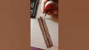 small border mehndi belt design tutorials part 27