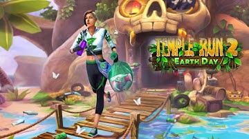 TEMPLE RUN 2 NEW UPDATE EARTH DAY GAMEPLAY WALKTHROUGH PART 1