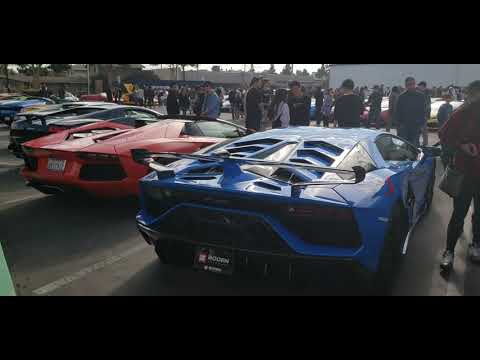 Whole show walk-around Lambo Newport Beach