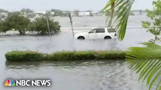 Storm surge from Hurricane Idalia impacts downtown Tampa