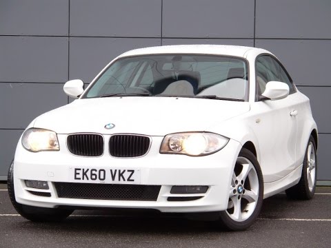 10 Bmw 1 Series 118d Sport 2dr Coupe Step Auto In White Youtube