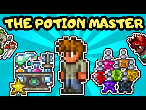 SIMPLE AND EASY Potion Guide for Beginners! Complete Terraria 1.4 Potion Guide!