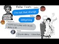 Bnha Texts - Deku Gets DRUNK?! || BakuDeku ft. Shinso