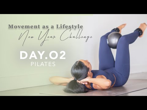 2024 MOVEMENT as a LIFESTYLE ✨ NEW YEAR CHALLENGE ✨ Day 2 - PILATES