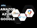 Cloud War AWS vs GCP vs Azure | Amazon web Services vs Microsoft Azure vs Google cloud Animated 3D