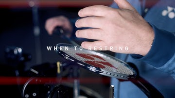 #StringScience | When to Restring Your Racquet