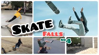 caídas graciosas 1000% imposible(skate fails #4)(no vas a terminarlo)