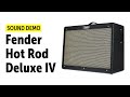 Fender Hot Rod Deluxe IV Sound Demo (no talking)