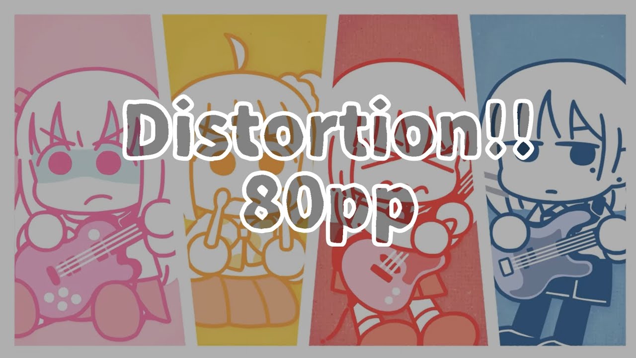 Kessoku Band - Distortion!! (TV size) [Normal!!] +HDDTHR 80pp | osu!