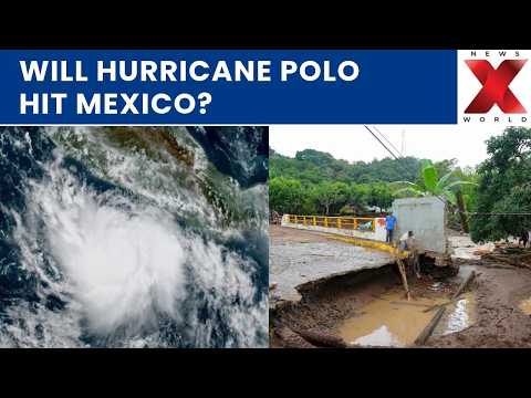 Hurricane Polo Triggers Dangerous Storm Surge Along Coast | NewsX World