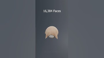 Cloth Simulation on Sphere 1 to 262k Faces #loopanimation #clothsimulation #blender