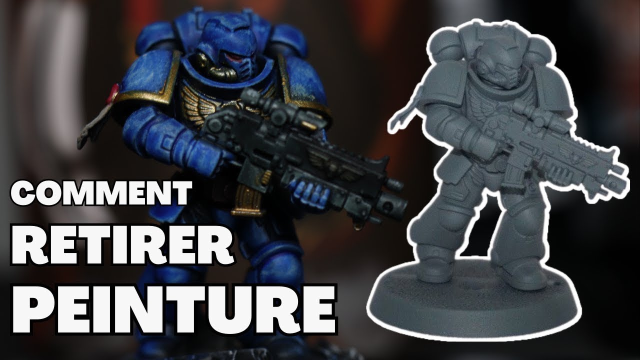 Décaper VOS Figurines Warhammer Facilement et Pas Cher