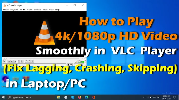 Fix - VLC Player Lagging & Skipping when playing 4k/1080p HD Videos  | (2020) Easy Steps