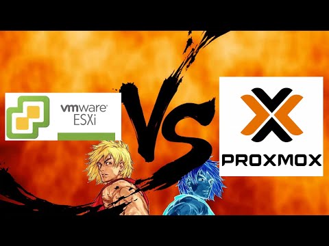 Proxmox vs ESXi | Proxmox FTW! Sorry VMWare :^( Free Open Source Alternative!