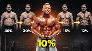 What 40% to 10% Body Fat Actually Looks Like