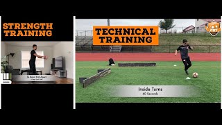 Technical Session Strength Training Footballers Workout Peaksoccertraining Mibtraining