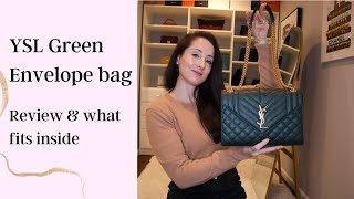 YSL Saint Laurent Envelope Bag  Unboxing & Reviewing My Dream Bag