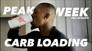 FULL DAY OF EATING | CARB LOAD BEFORE SHOW DAY