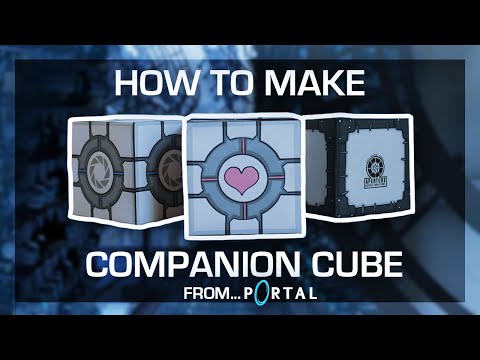 Video: Companion Cube Knuffels