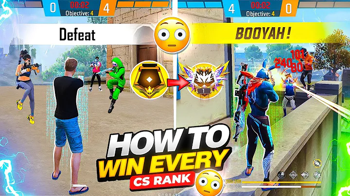 Win Every CS RANK in Free Fire ☠️🔥 CS Rank Push Pro Tips And Tricks || FireEyes Gaming