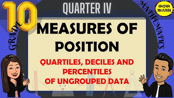 MEASURES OF POSITION FOR UNGROUPED DATA