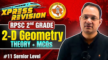 2D Geometry Full Revision | RPSC 2nd Grade | Theory + MCQs | Senior Level-04