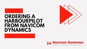 Ordering a HarbourPilot from Navicom Dynamics
