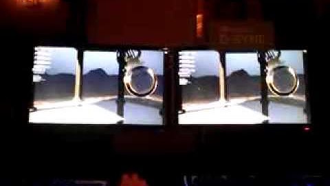 NVIDIA G-Sync Demo 2013: V-sync vs G-sync