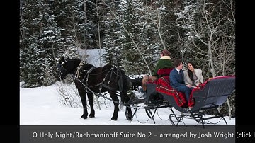 O Holy Night / Rachmaninoff Suite No.2 - piano duo Josh and Lindsey Wright