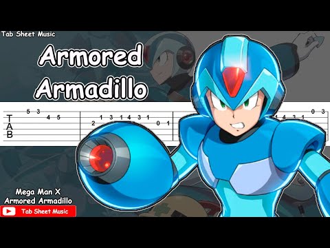 Mega Man X - Armored Armadillo Guitar Tutorial