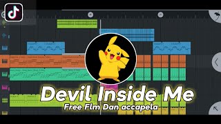 Miniatura de vídeo de "Dj Devil Inside Me || free flm dan accapela 2022"