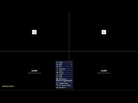 ZOSI Wireless NVR Security System Operation - Time Playback
